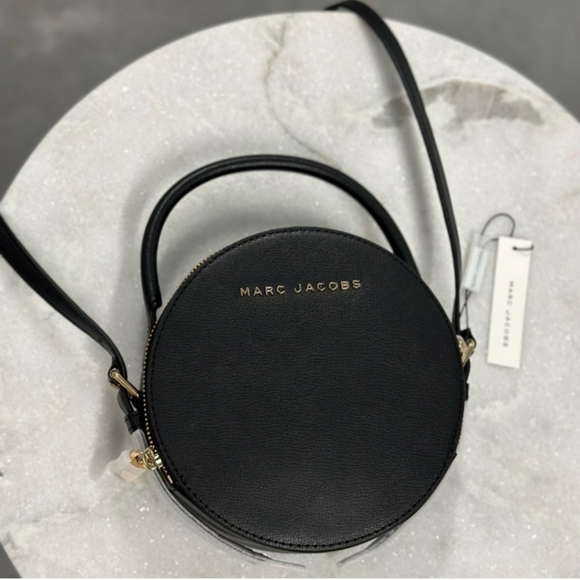 NWT MARC JACOB'S leather circle  crossbody bag - Picture 3 of 11